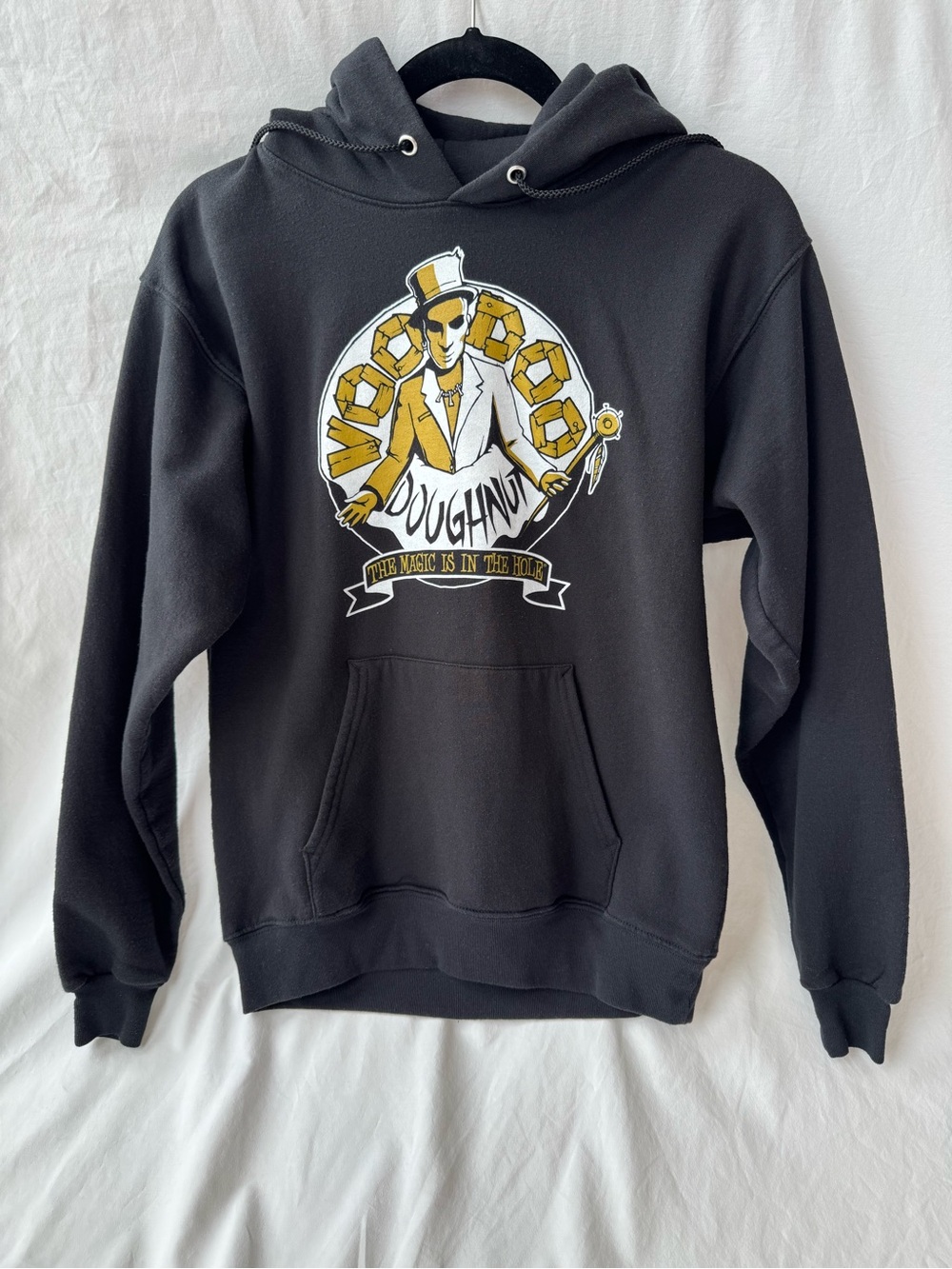 Voodoo Doughnut The Magic Is in the Hole Graphic Hoodie Small